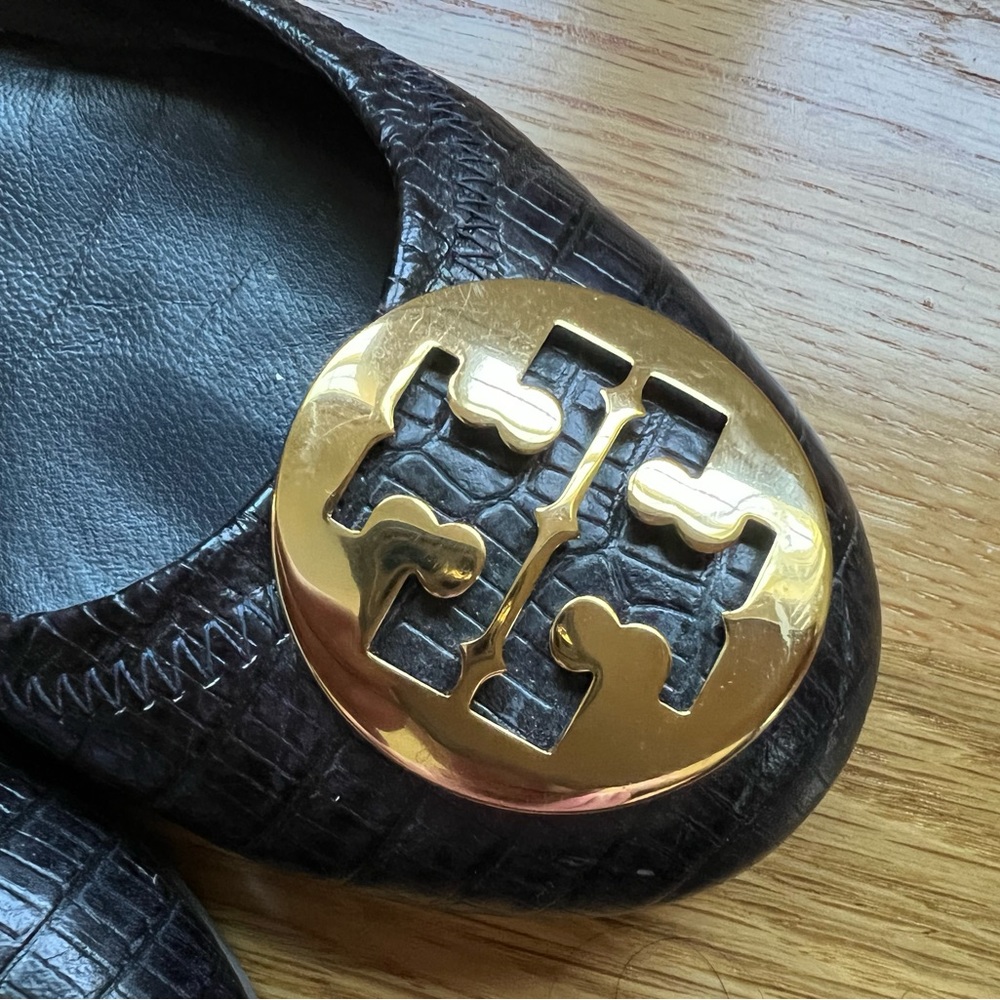 ✨Authentic Tory Burch Reva Flats✨ - Picture 3 of 11